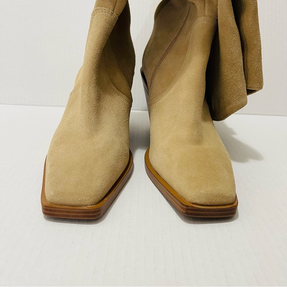 VINCE CAMUTO SUEDE AFELIA BOOTS SZ8.5 - Picture 5 of 11